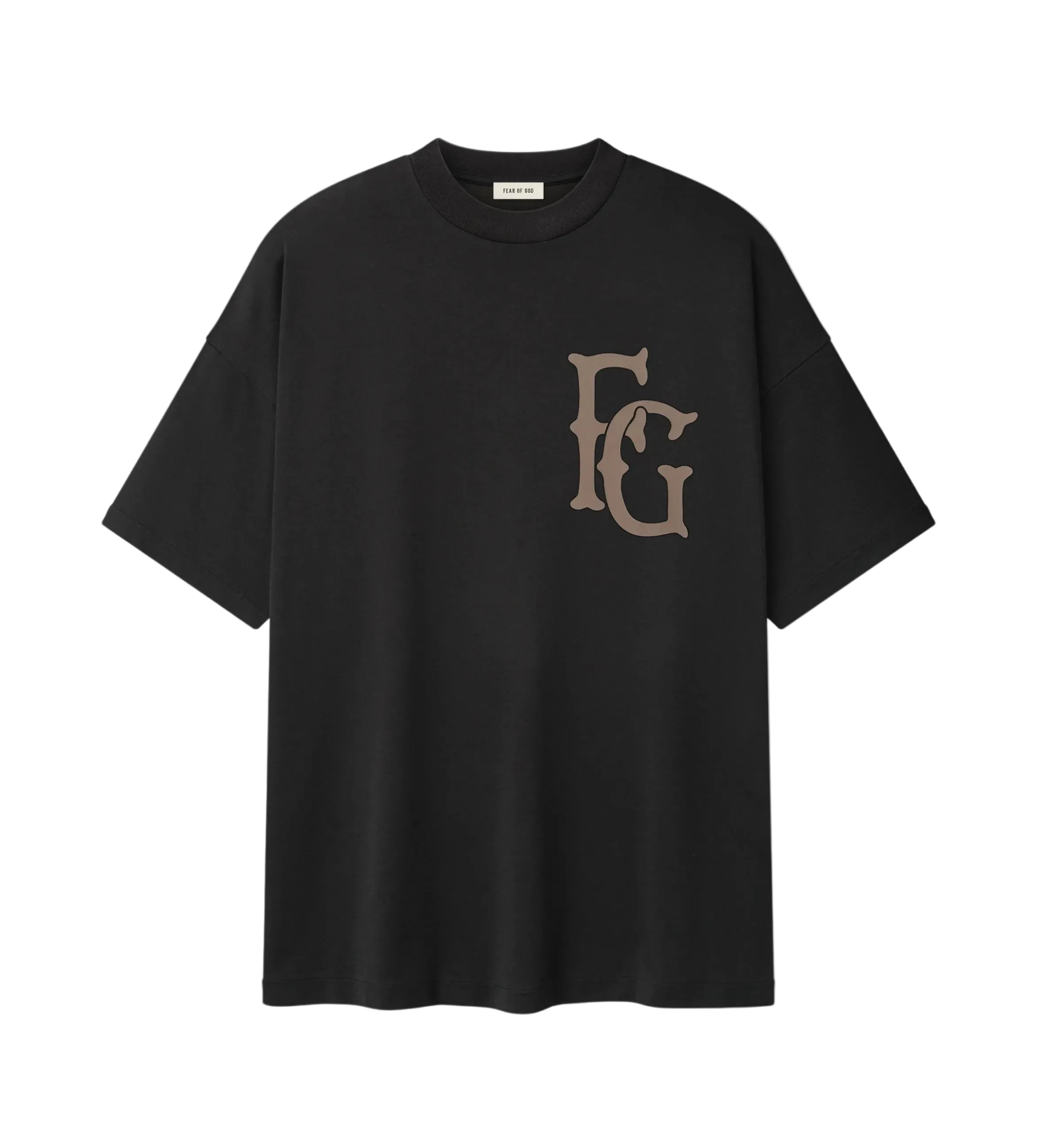 Fear of God Cotton Rayon 43 Tee in Black
