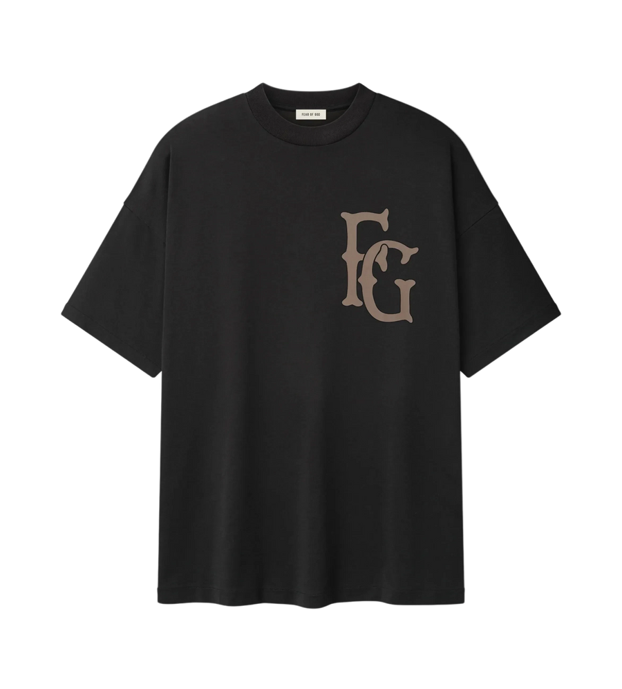 Fear of God Cotton Rayon 43 Tee in Black