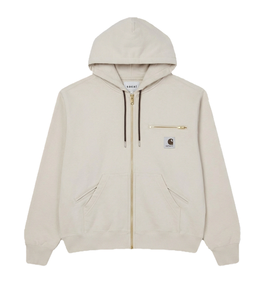 sacai x Carhartt WIP Cotton Jersey Hoodie in Ivory – FOUR Amsterdam