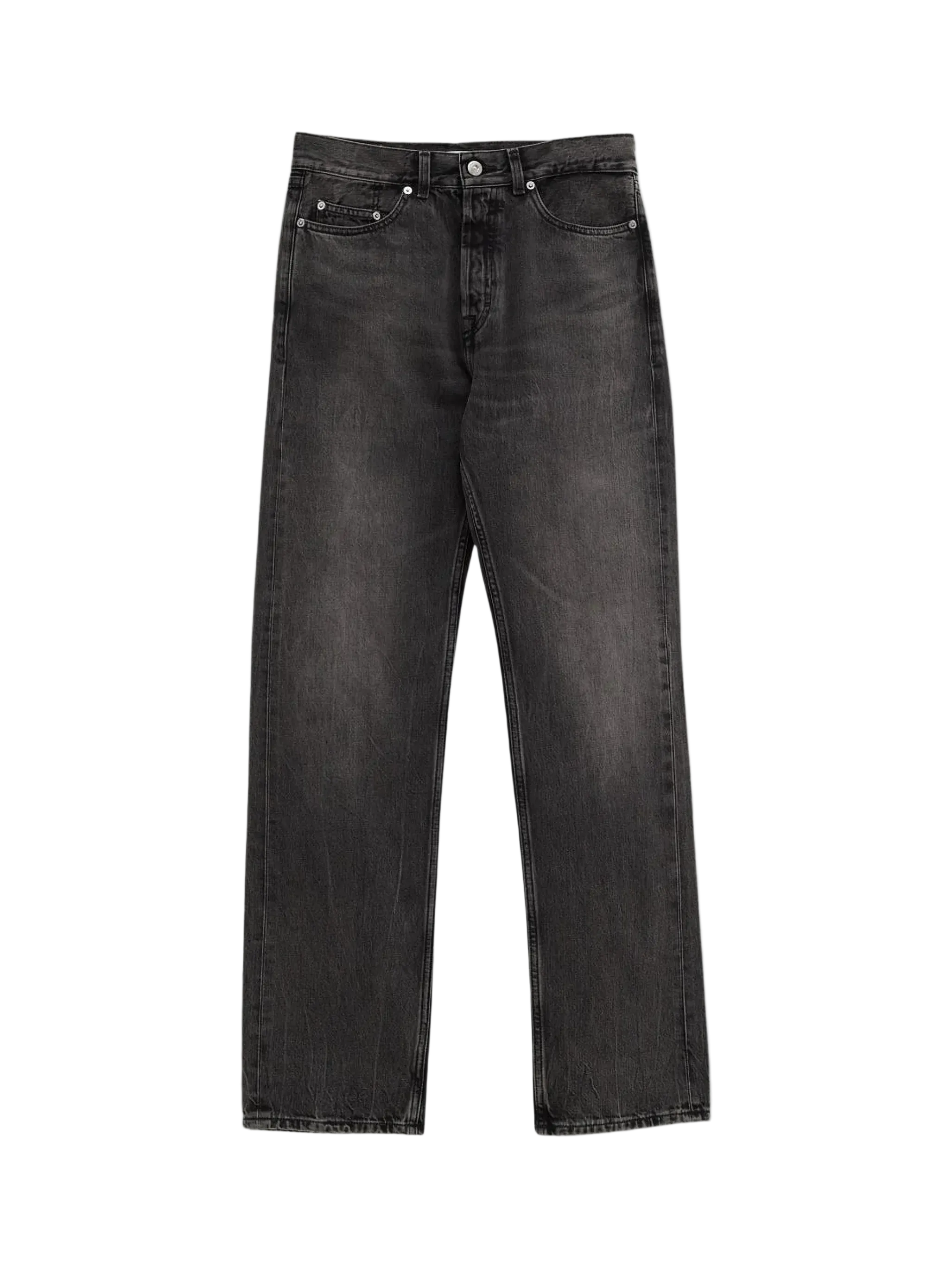 OUR LEGACY First Cut Graphite Wave Selvedge in Black