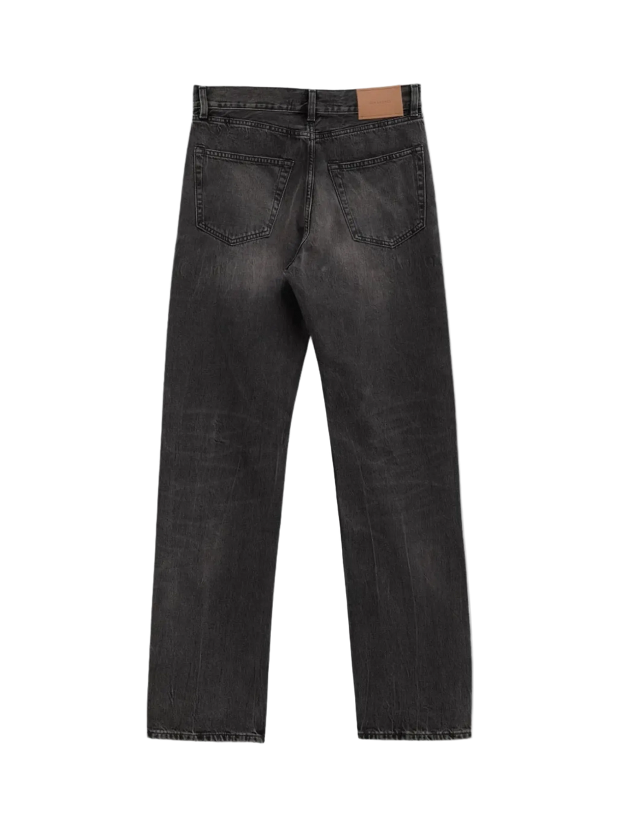 OUR LEGACY First Cut Graphite Wave Selvedge in Black