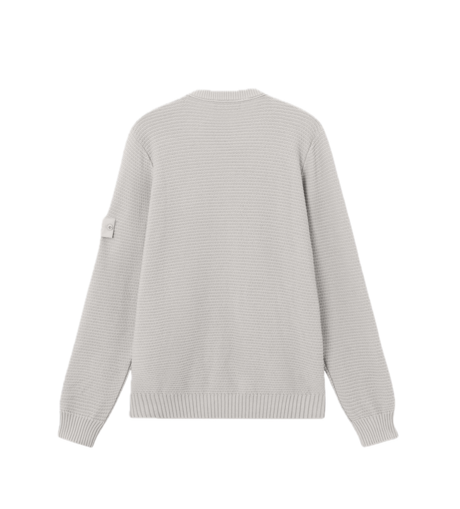 Stone Island Loose Fit Crewneck in Dust Grey