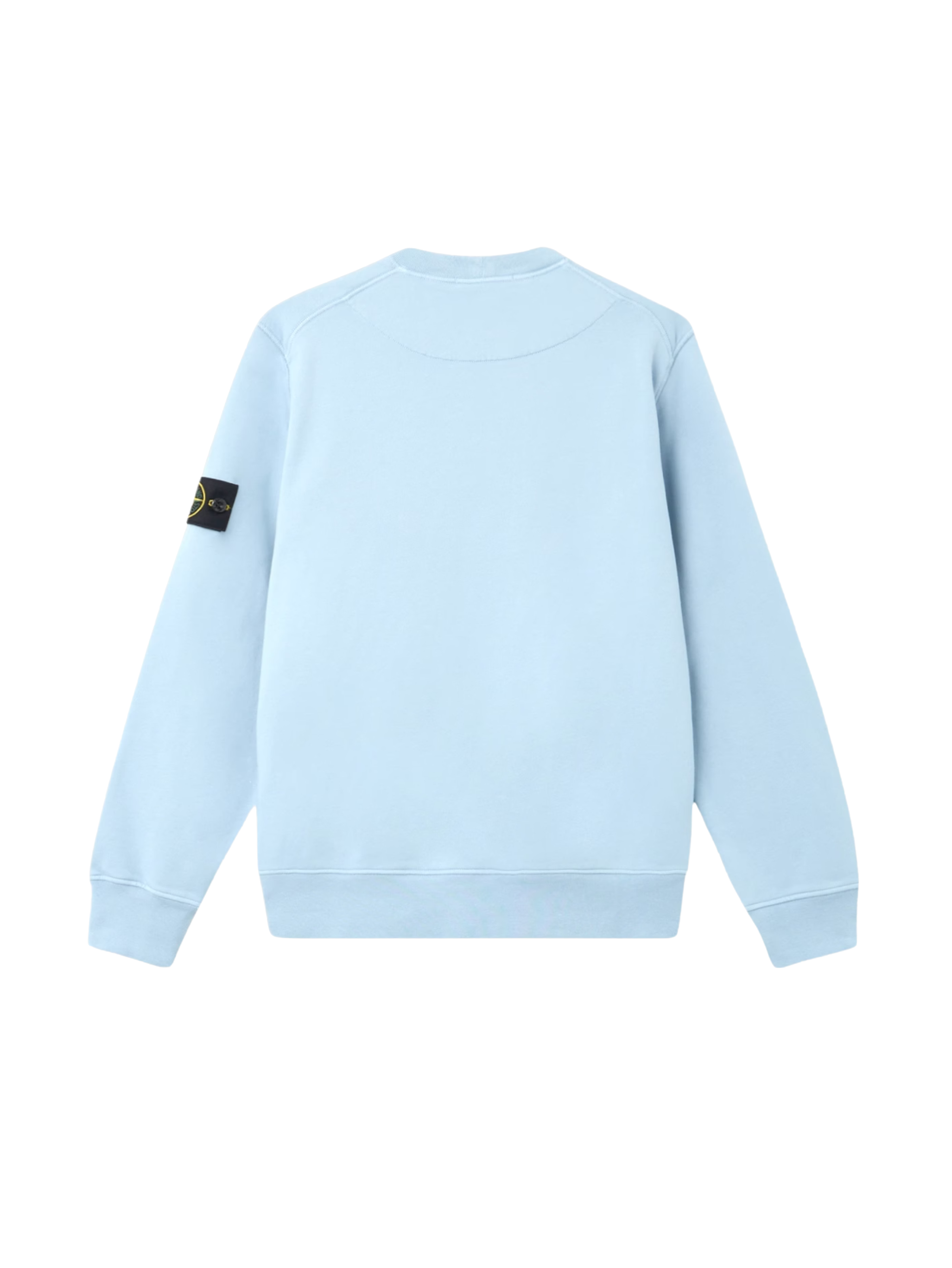 Stone Island Sweatshirt Organic Cotton Fleece - Powder Blue – FOUR 