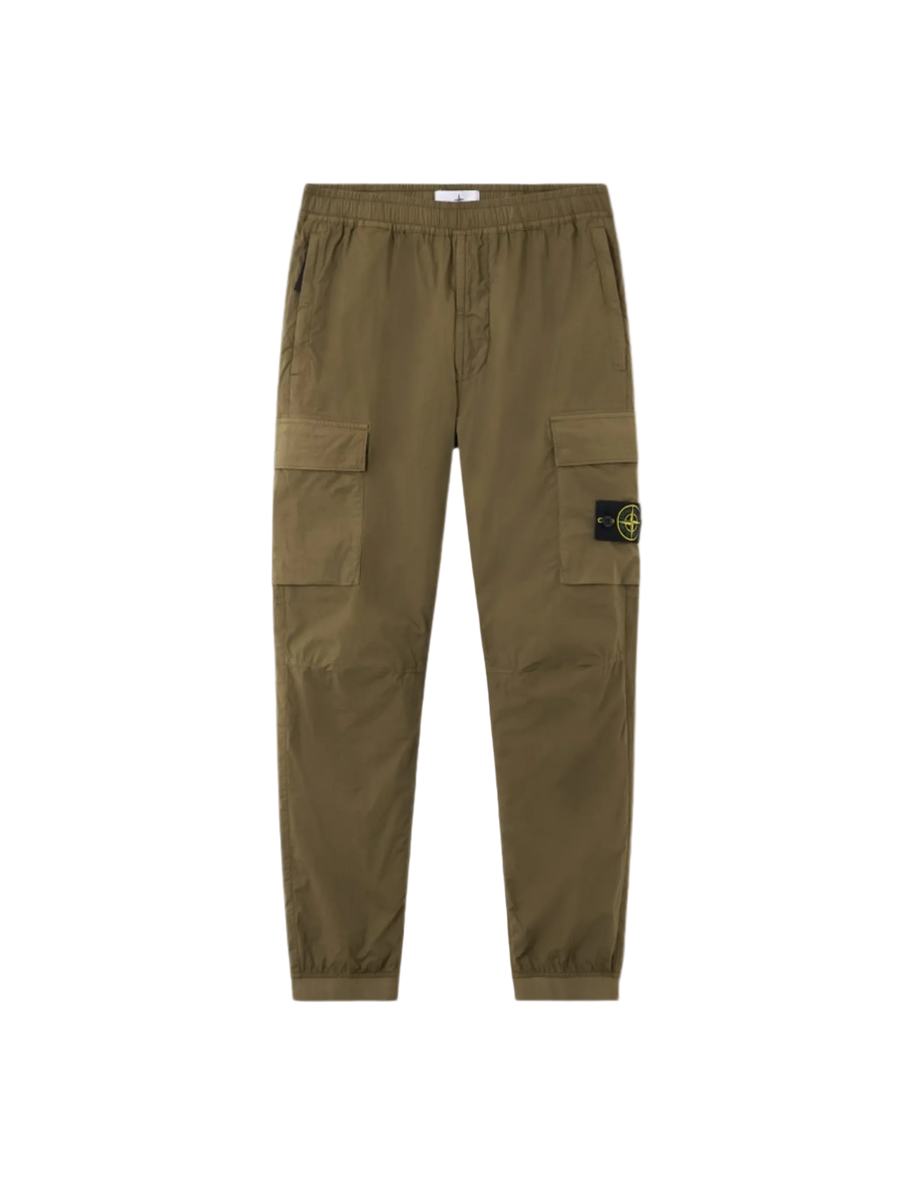 Stone Island Cargo Trousers in Military Green