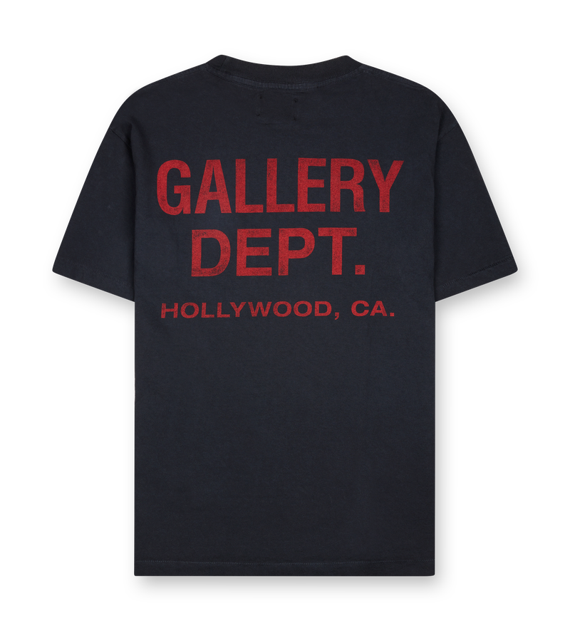 Gallery Dept. Souvenir Tee in Washed Black