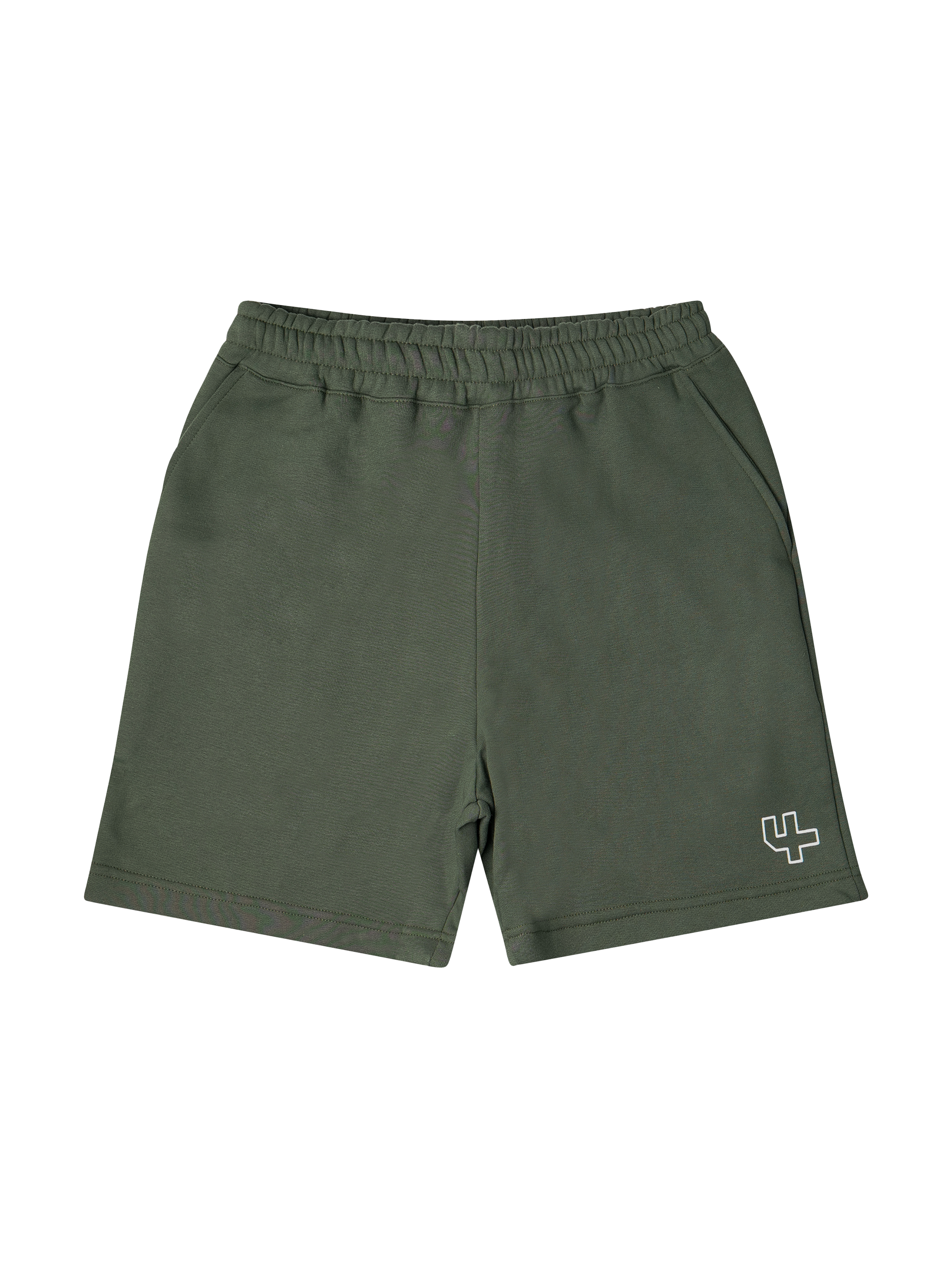 Outline Logo Shorts Deep Forest