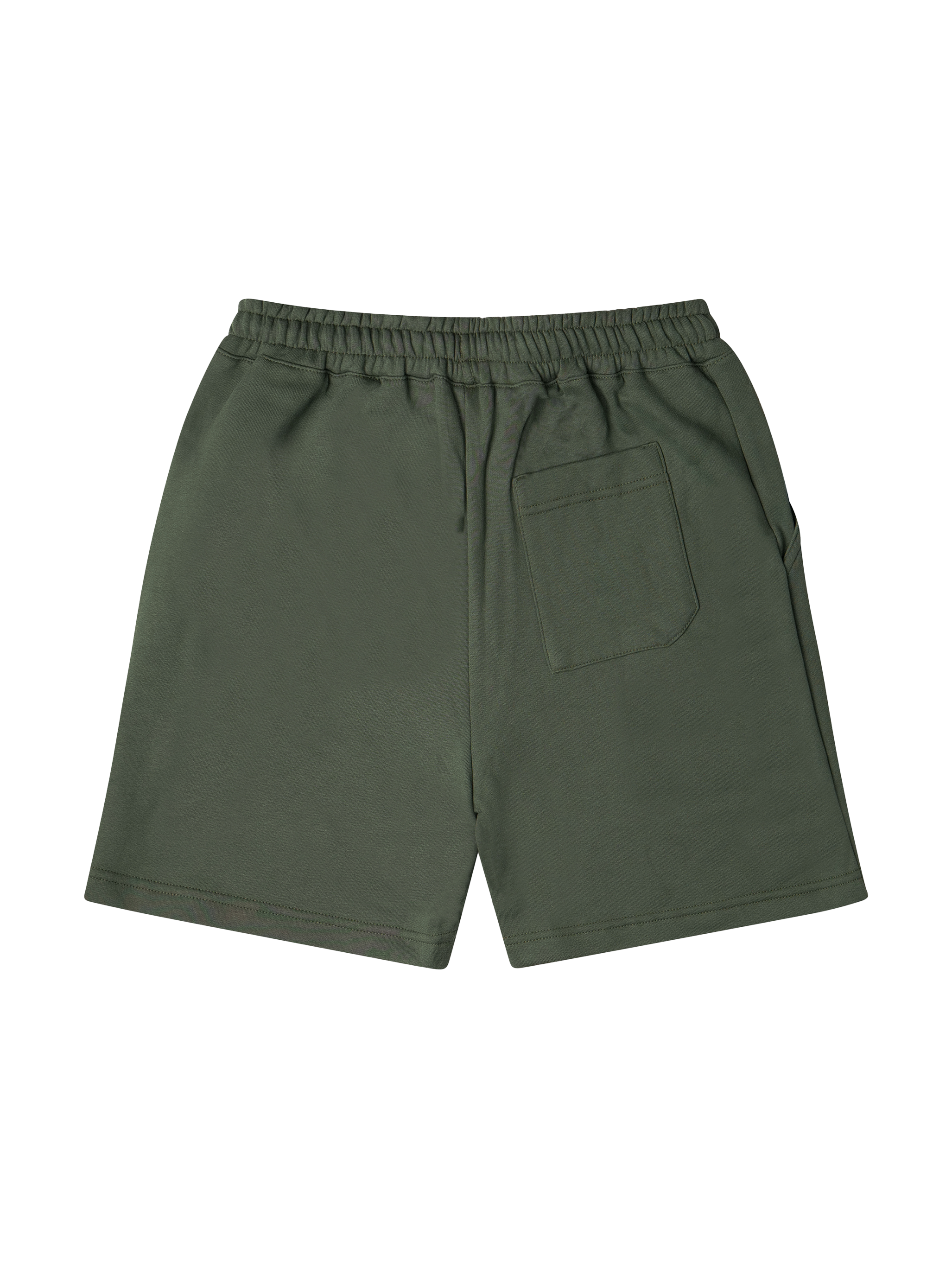 Outline Logo Shorts Deep Forest