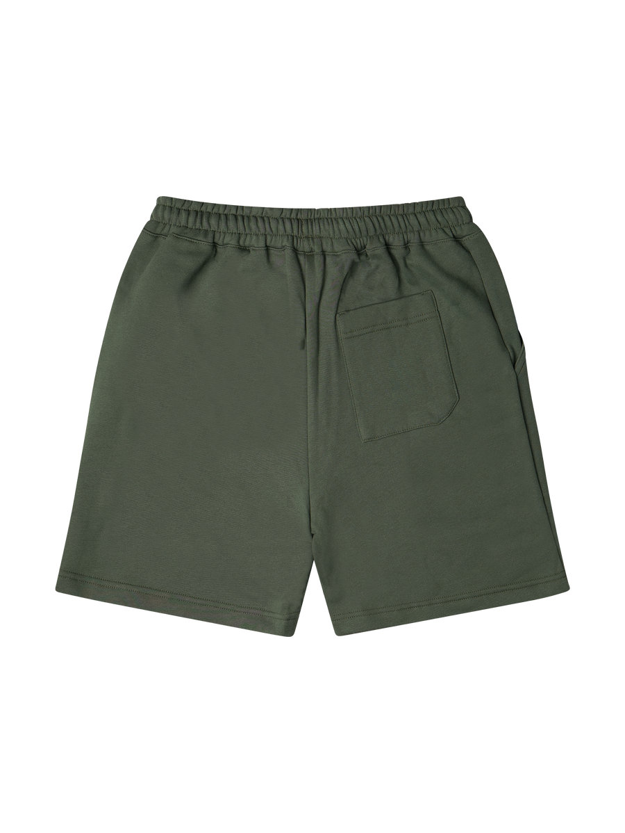 Outline Logo Shorts Deep Forest