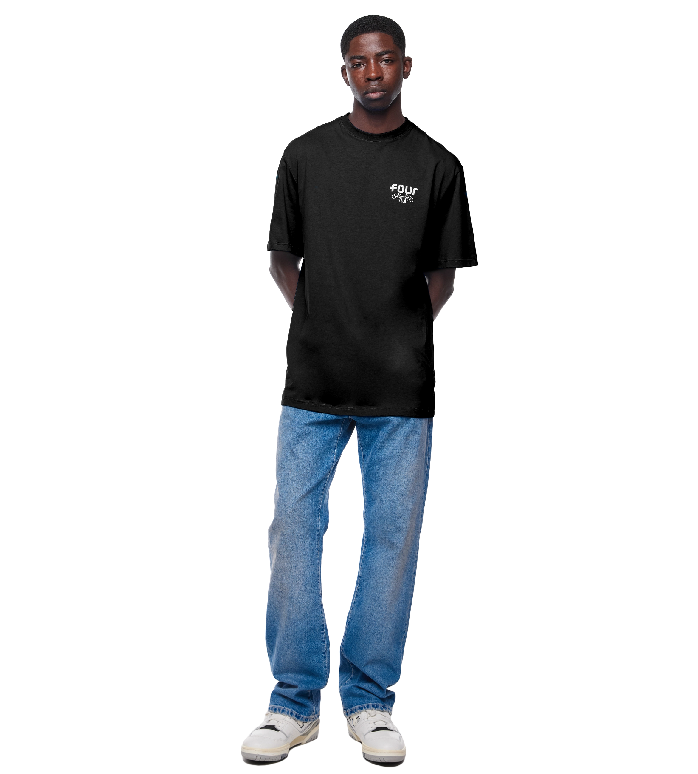 T-shirt Members Club Jet Black