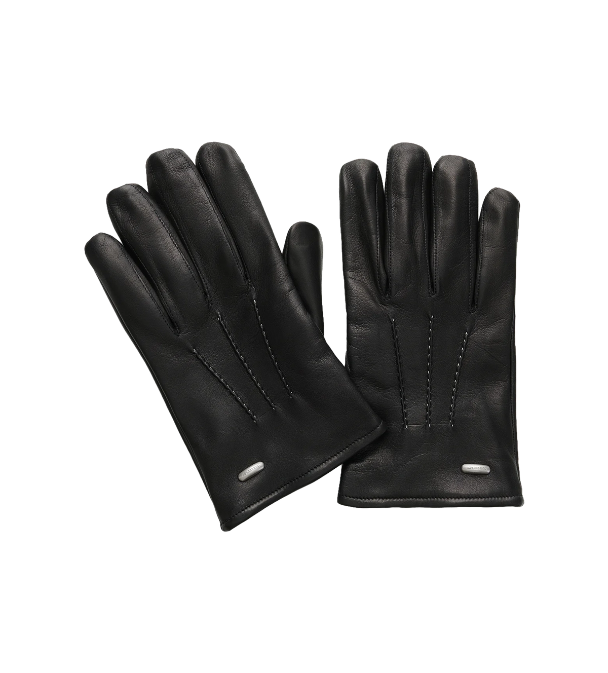His Gloves Black Leather