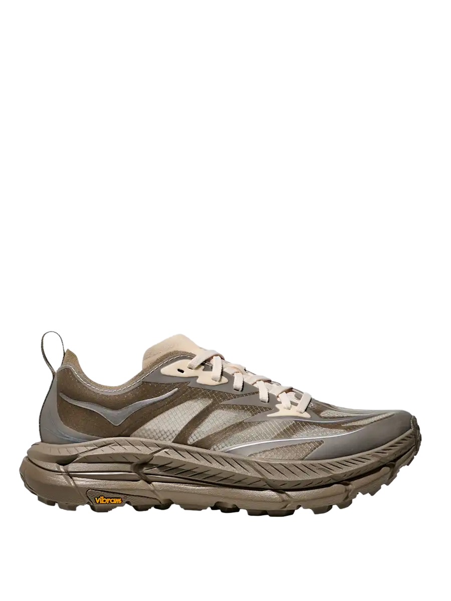 HOKA Mafate Speed 4 Lite in Light roast / Oatmilk
