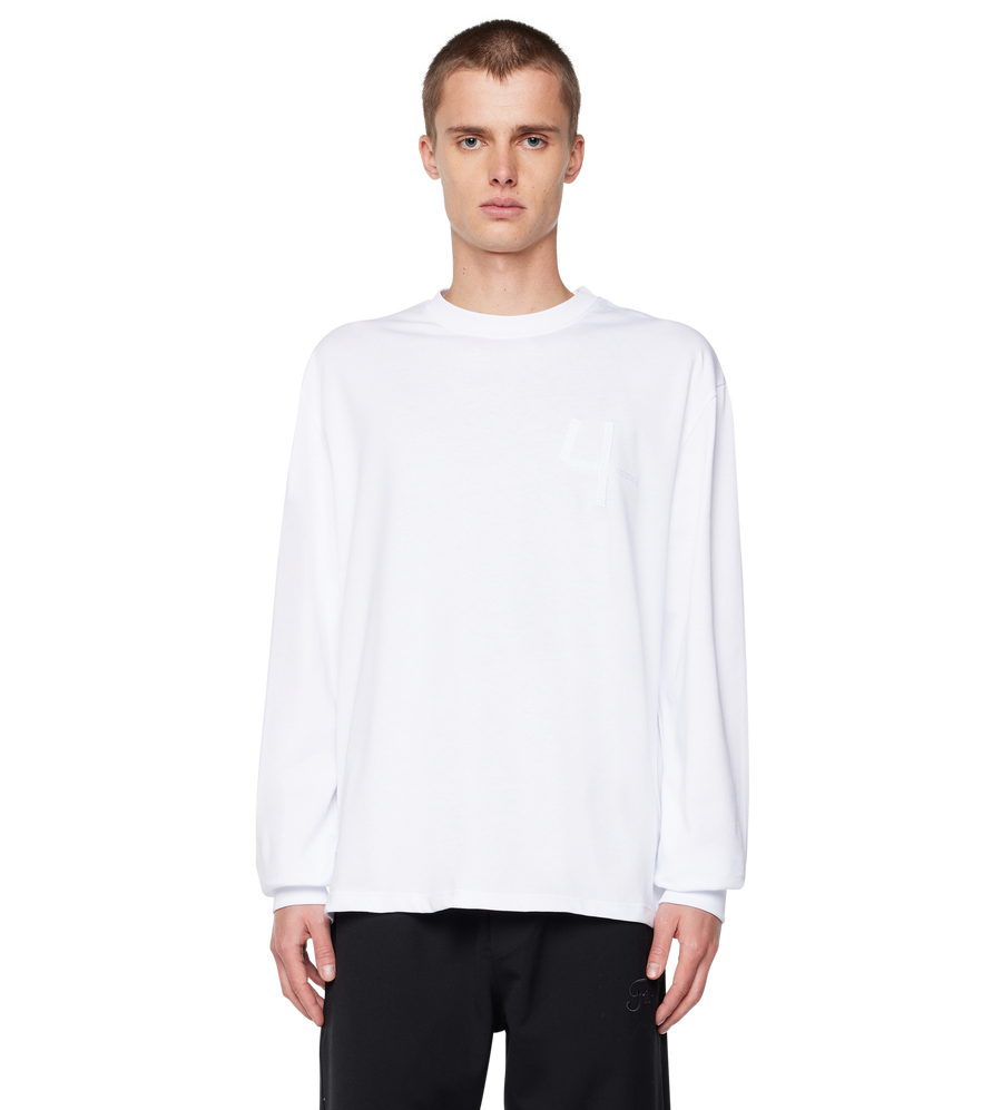 Beltloop Longsleeve White