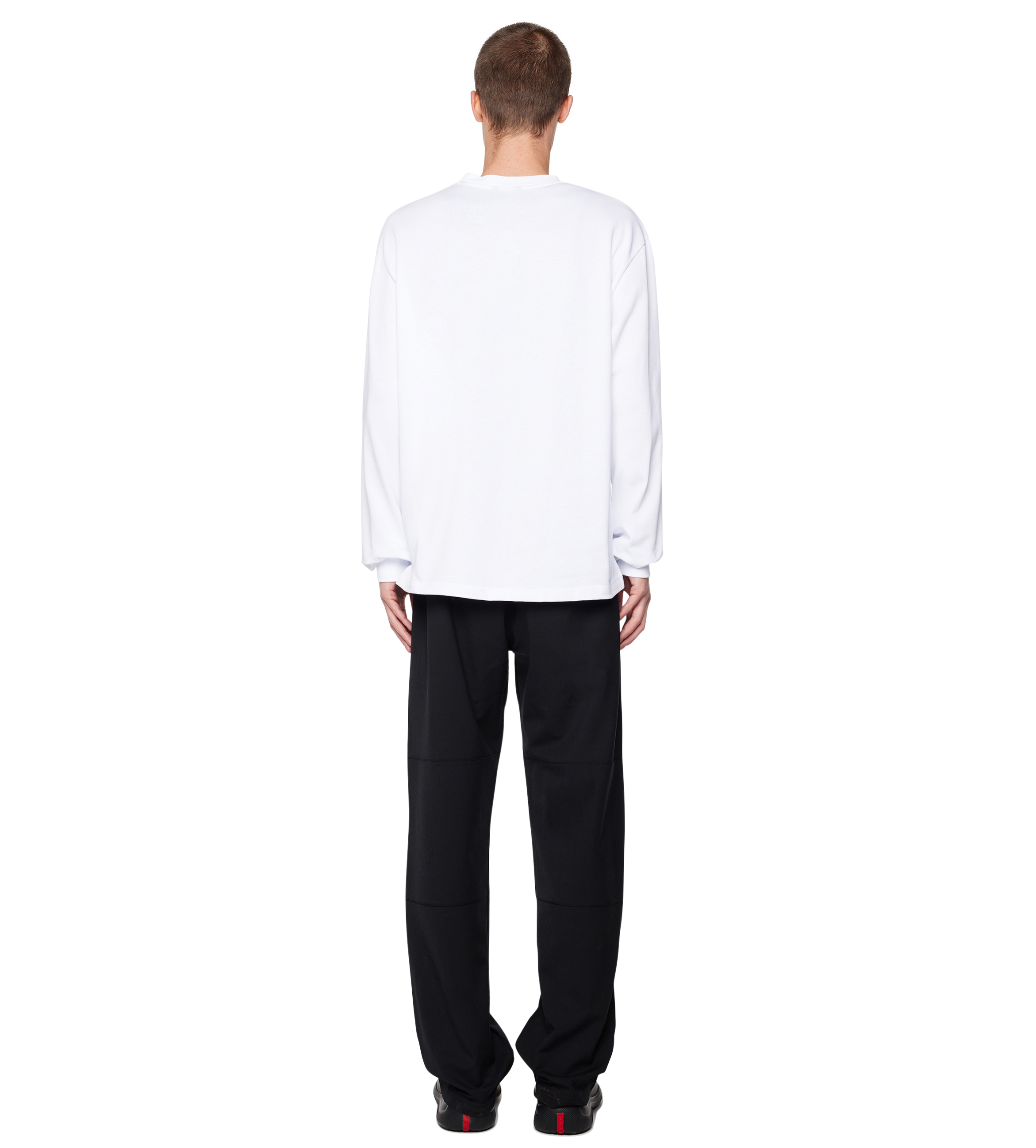 Beltloop Longsleeve White