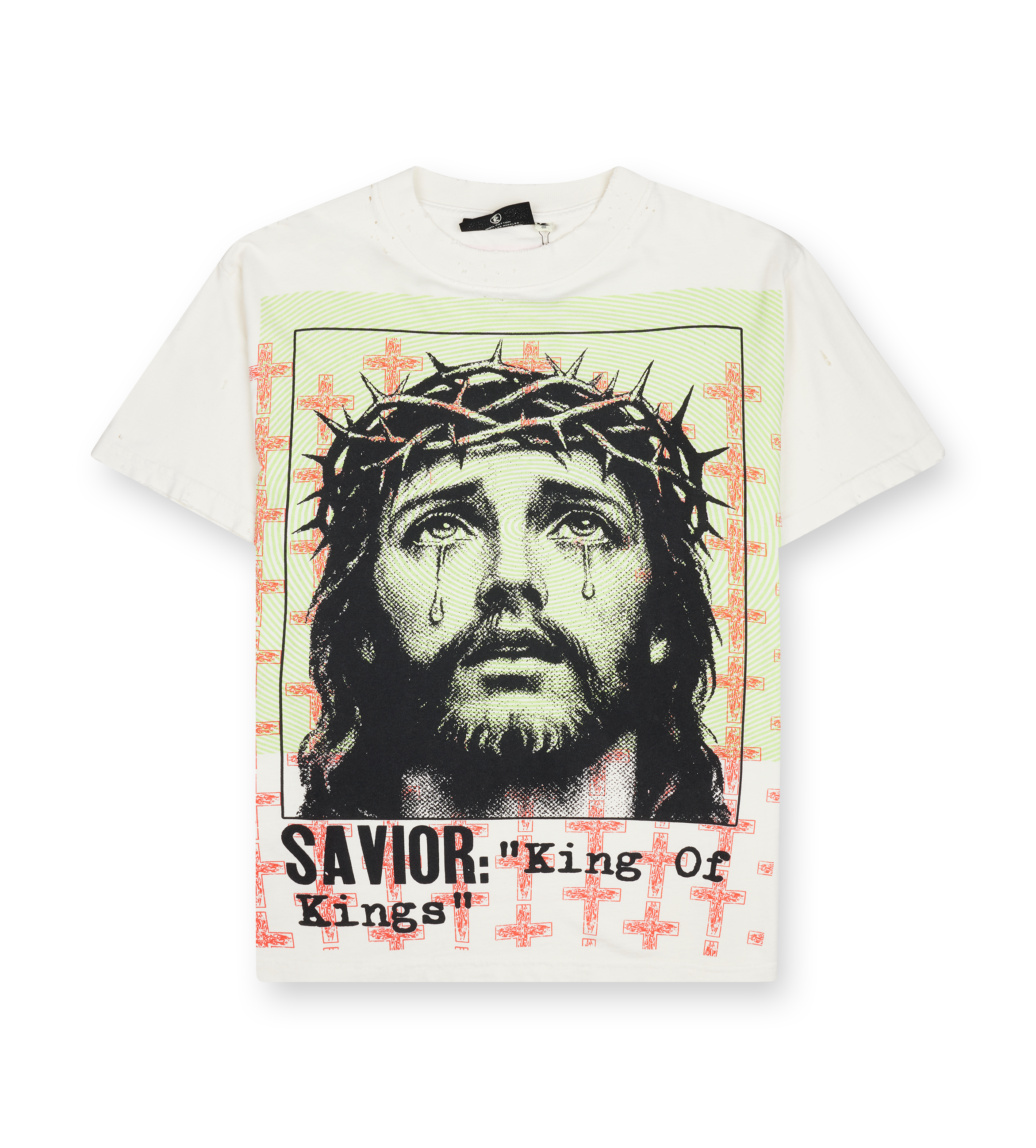 Hellstar Jesus T-Shirt in White