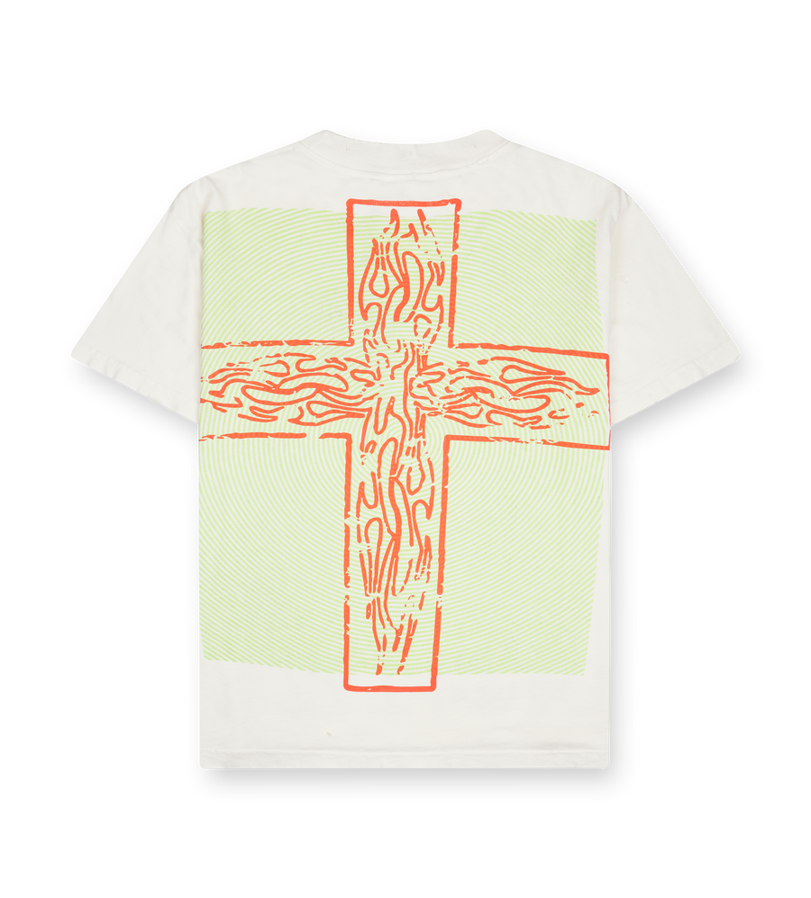 Hellstar Jesus T-Shirt in White