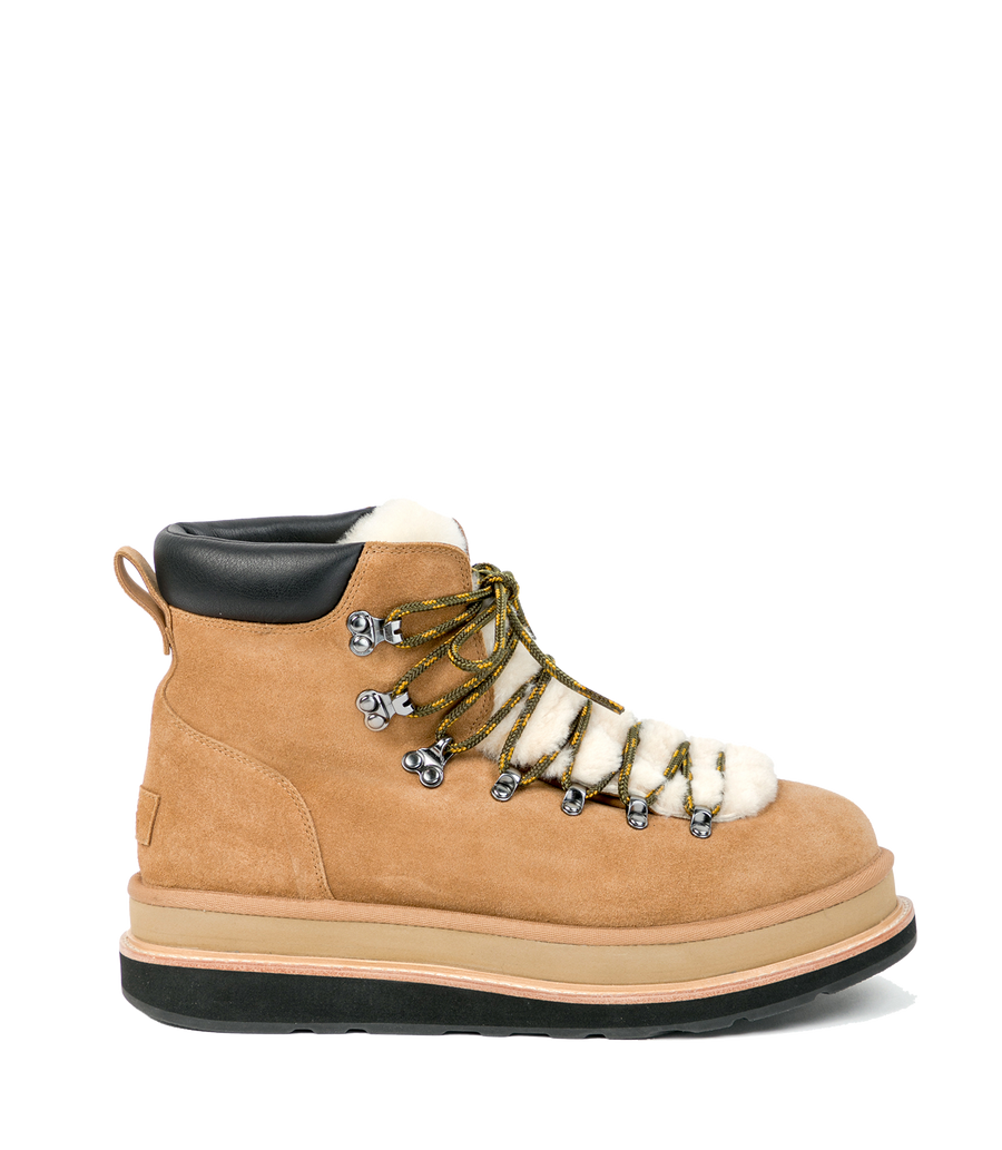 UGG x Sacai Hiker in Chestnut