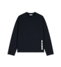 Katoen Crew-Neck T-Shirt Zwart