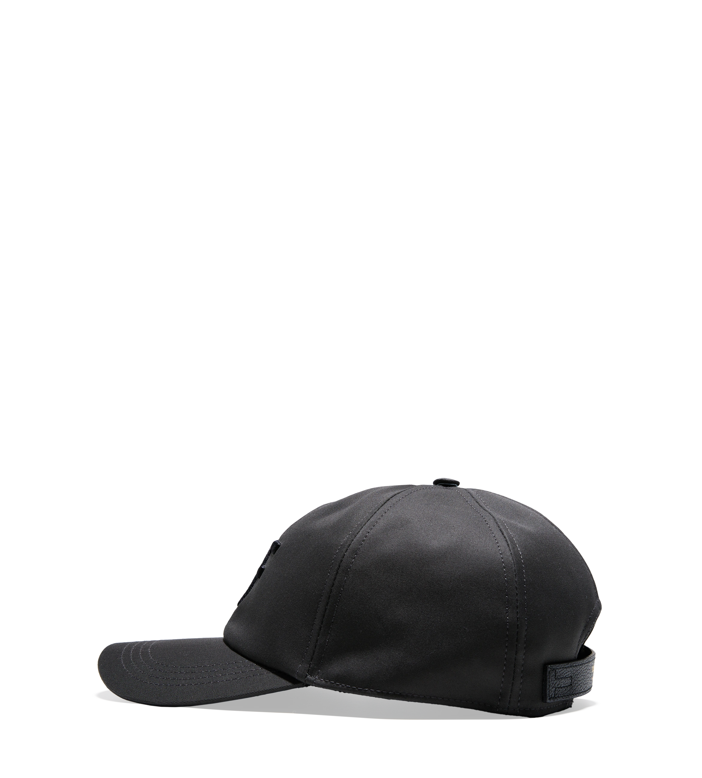 Leather Cap Black