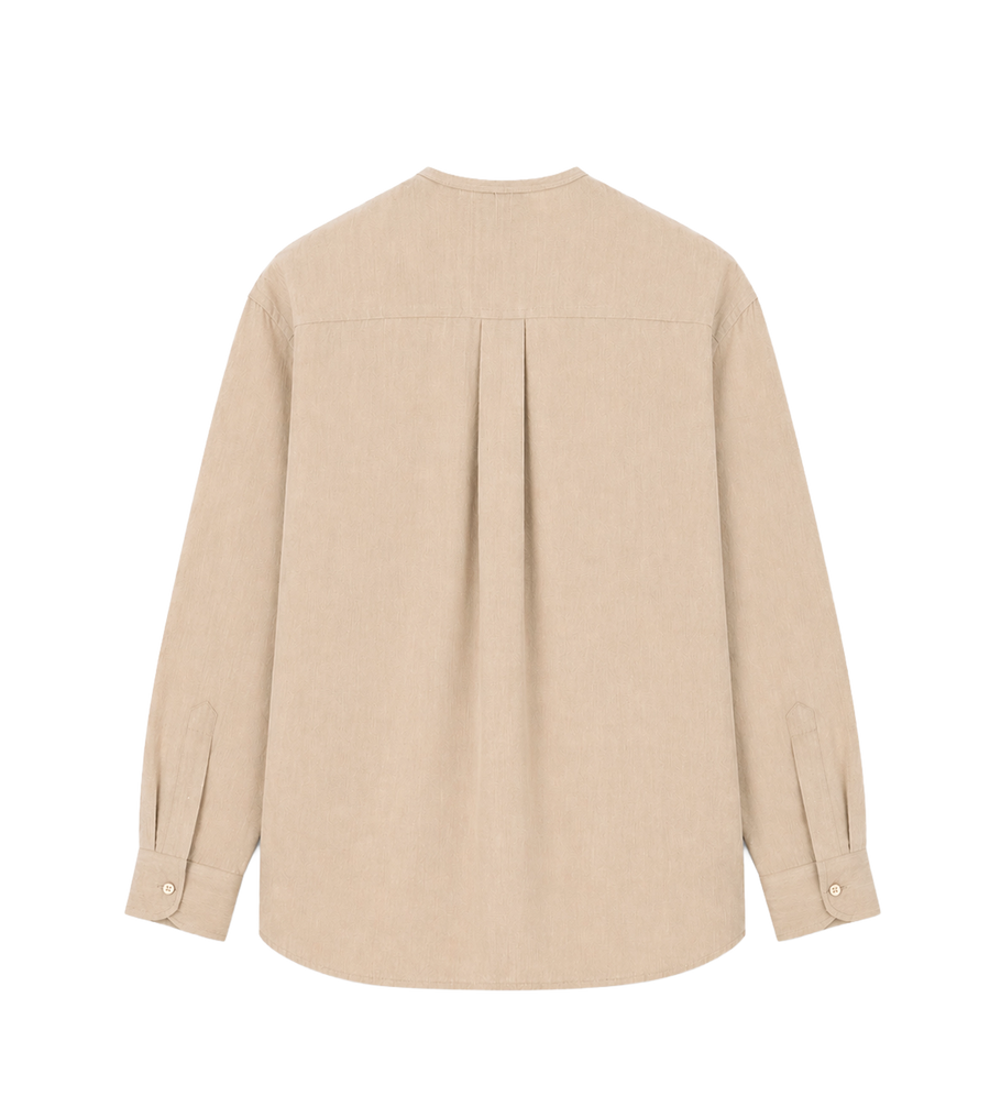 Jacquemus Pastro Shirt Woven in Beige