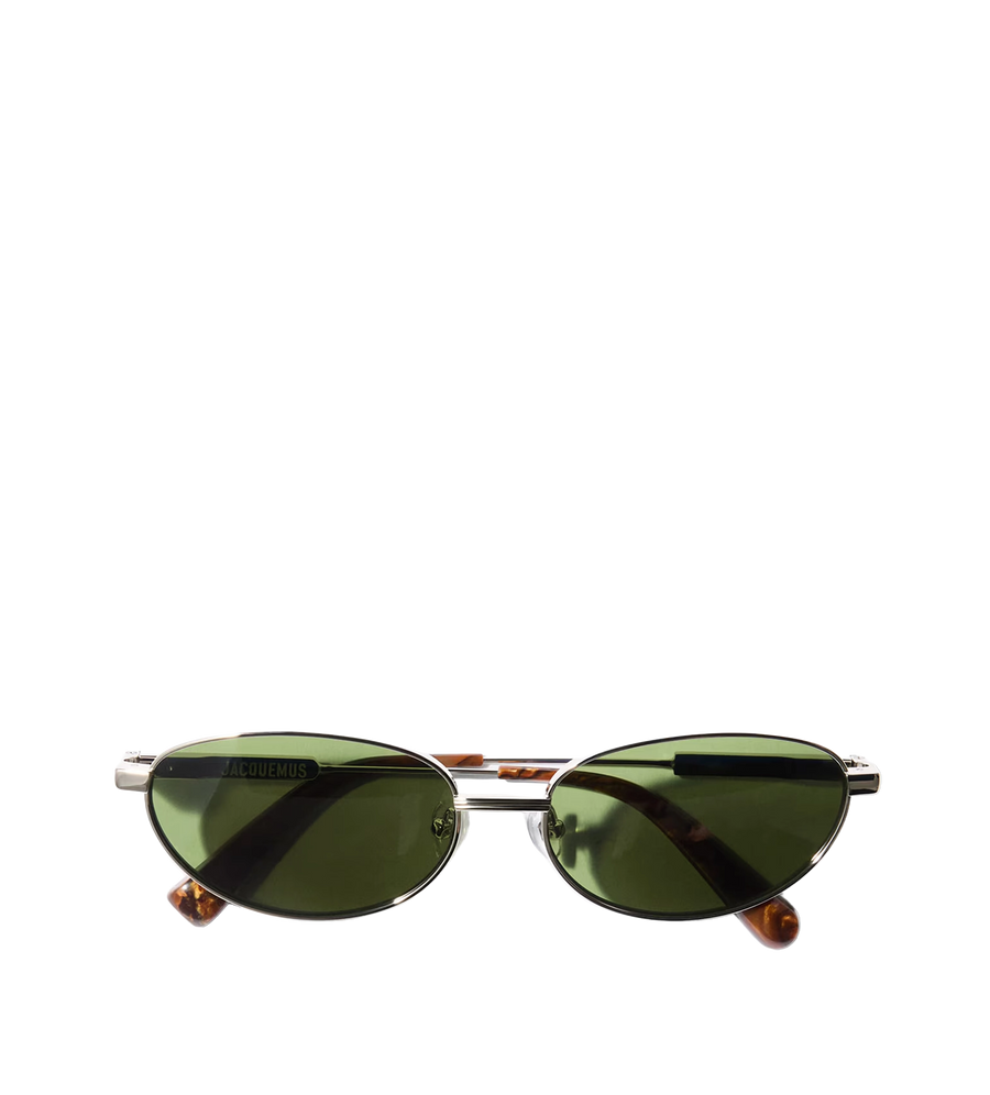 Jacquemus The Alba Sunglass in Zilver