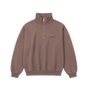 The Gros Grain Zipped-Rollneck Sweater Bruin