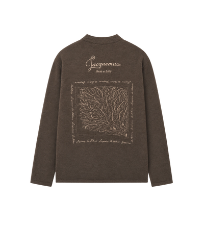 The Hérisson Sweater Dark Brown