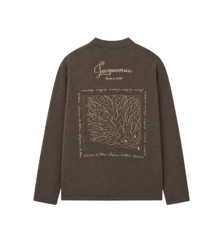 The Hérisson Sweater Dark Brown