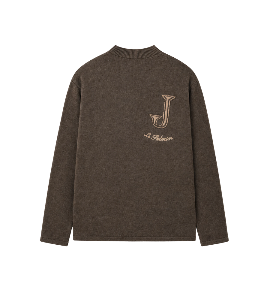 The Hérisson Sweater Dark Brown