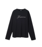 The Jacquemus Long-Sleeve T-Shirt Zwart