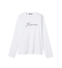 The Jacquemus Long-Sleeve T-Shirt Wit