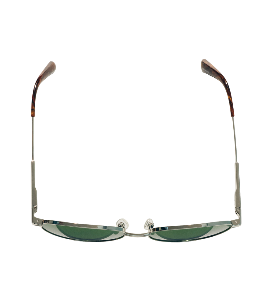 Jacquemus The Alba Sunglass in Zilver