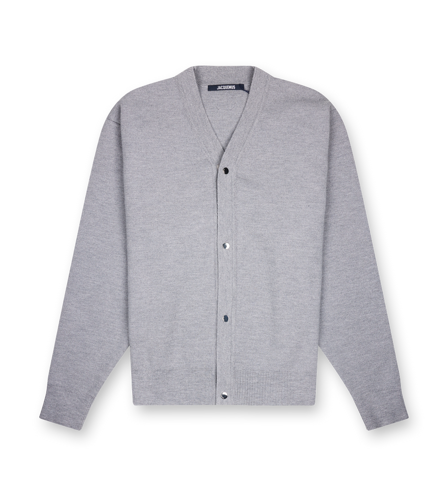 Jacquemus Het Doppio Vest in grijs
