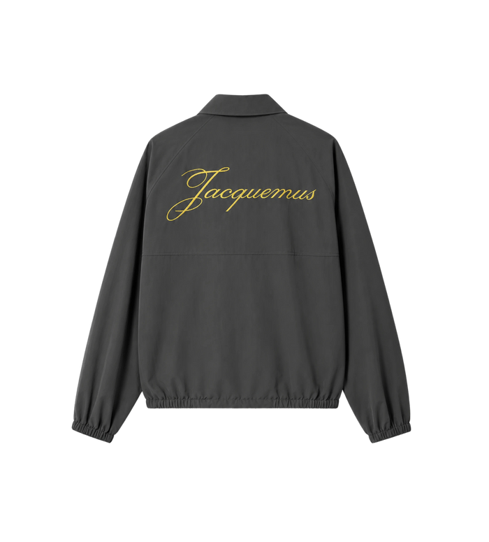 The Jacquemus Windbreaker Dark Grey