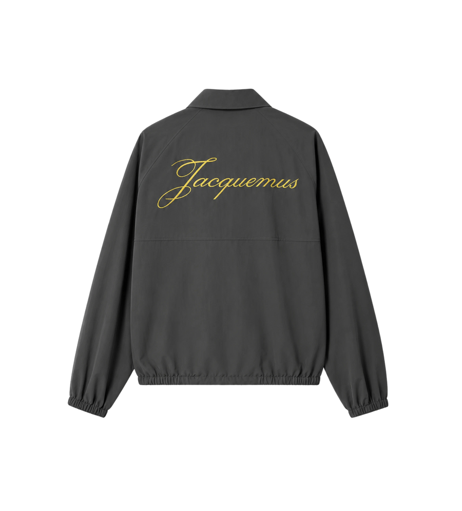 The Jacquemus Windbreaker Dark Grey