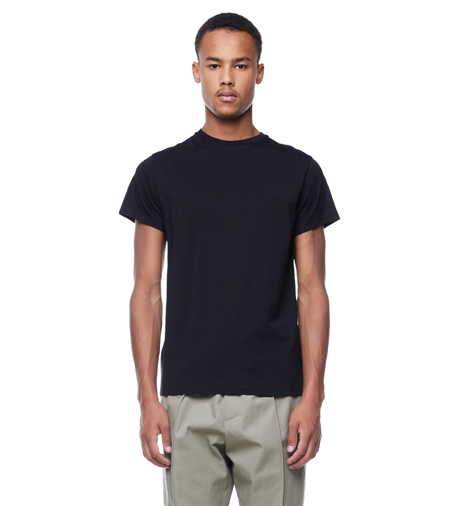 Short-sleeve Cotton T-shirt Black