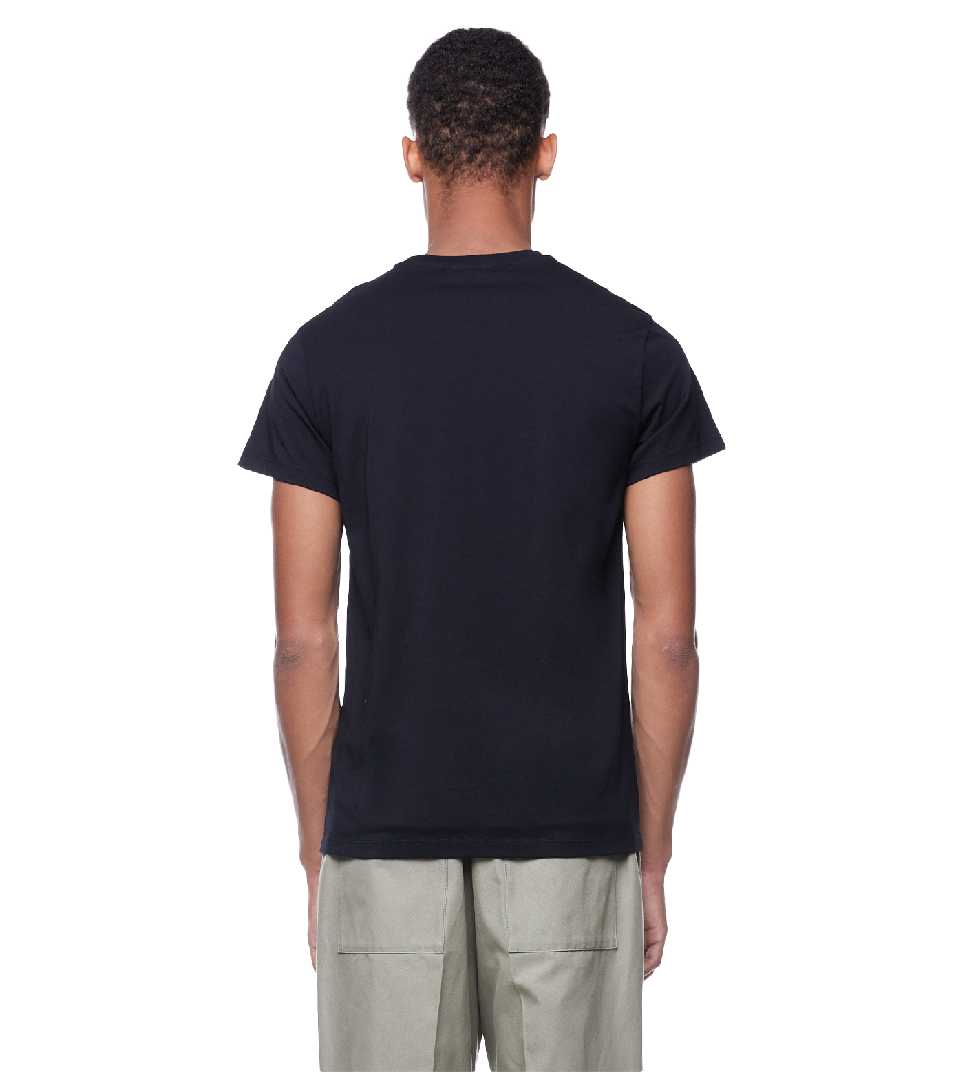 Short-sleeve Cotton T-shirt Black