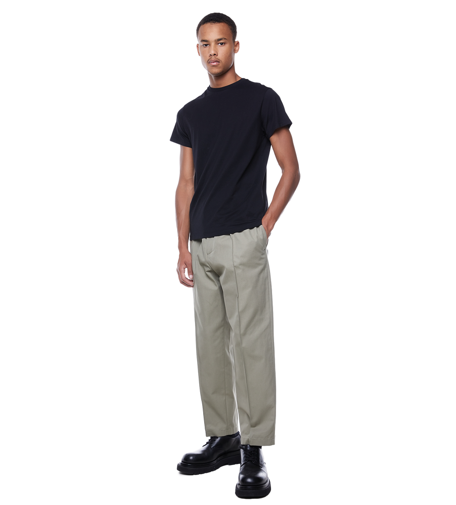 Short-sleeve Cotton T-shirt Black