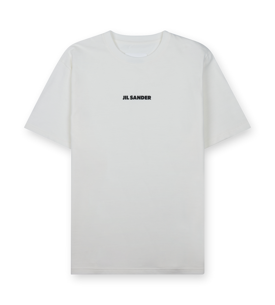 Jil Sander Logo T-shirt in White