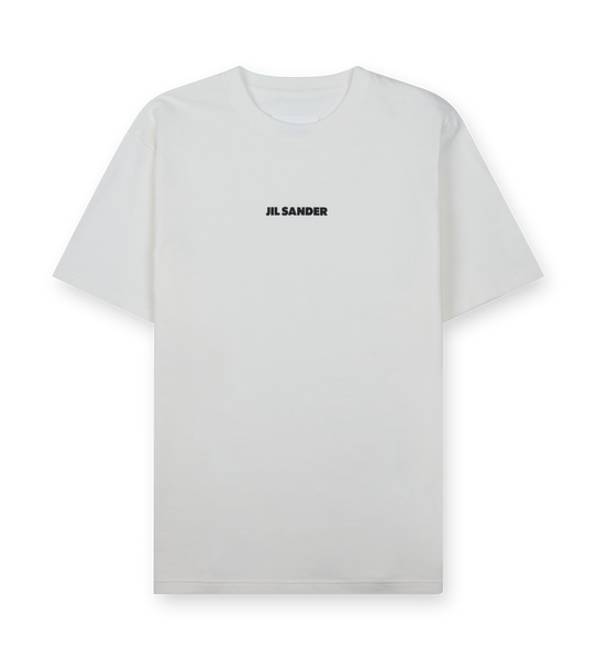 Jil Sander Logo T-shirt in White – FOUR Amsterdam Jil Sander Logo T-shirt in White – FOUR Amsterdam