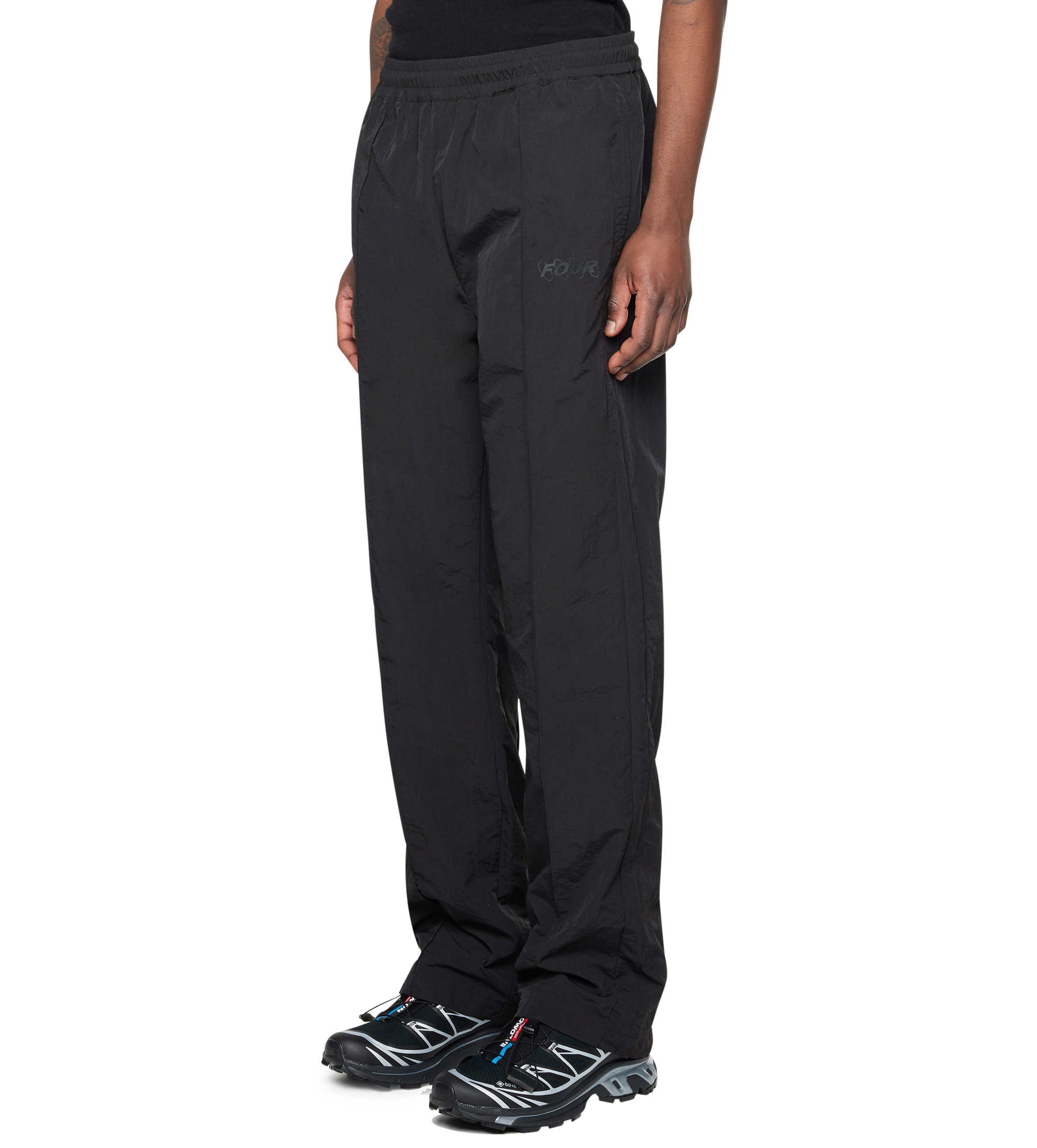 Circles Track Pants Black