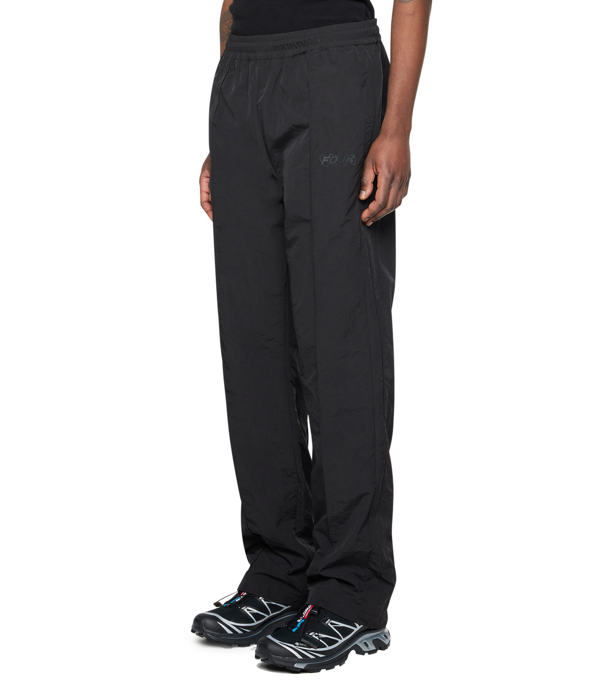 Circles Track Pants Black