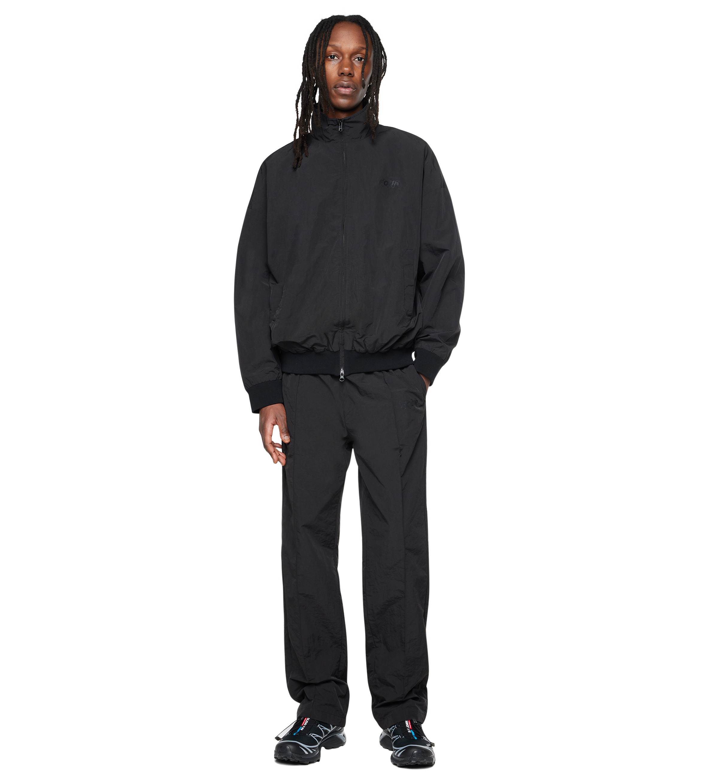 Circles Track Pants Black