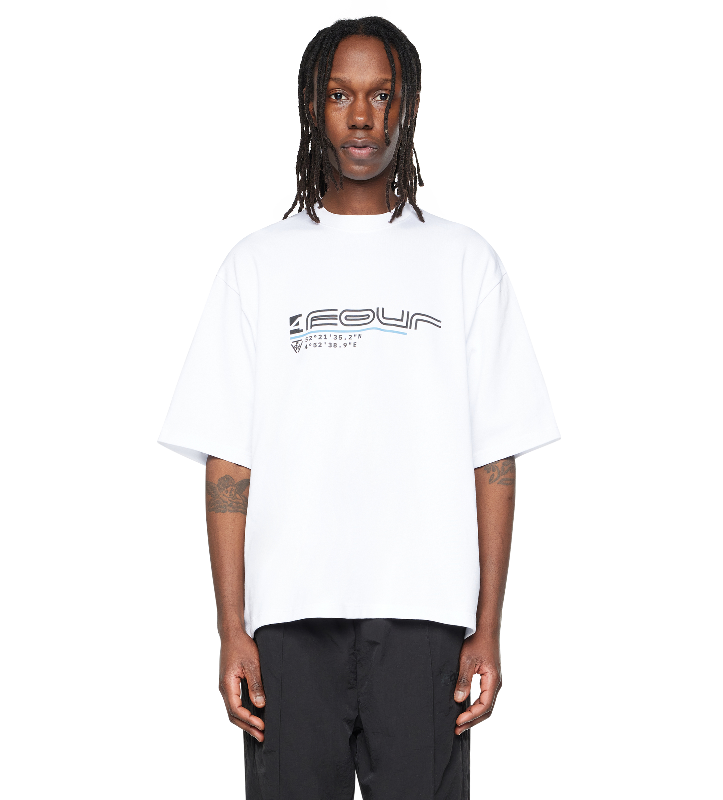 Topo Boxy T-Shirt White