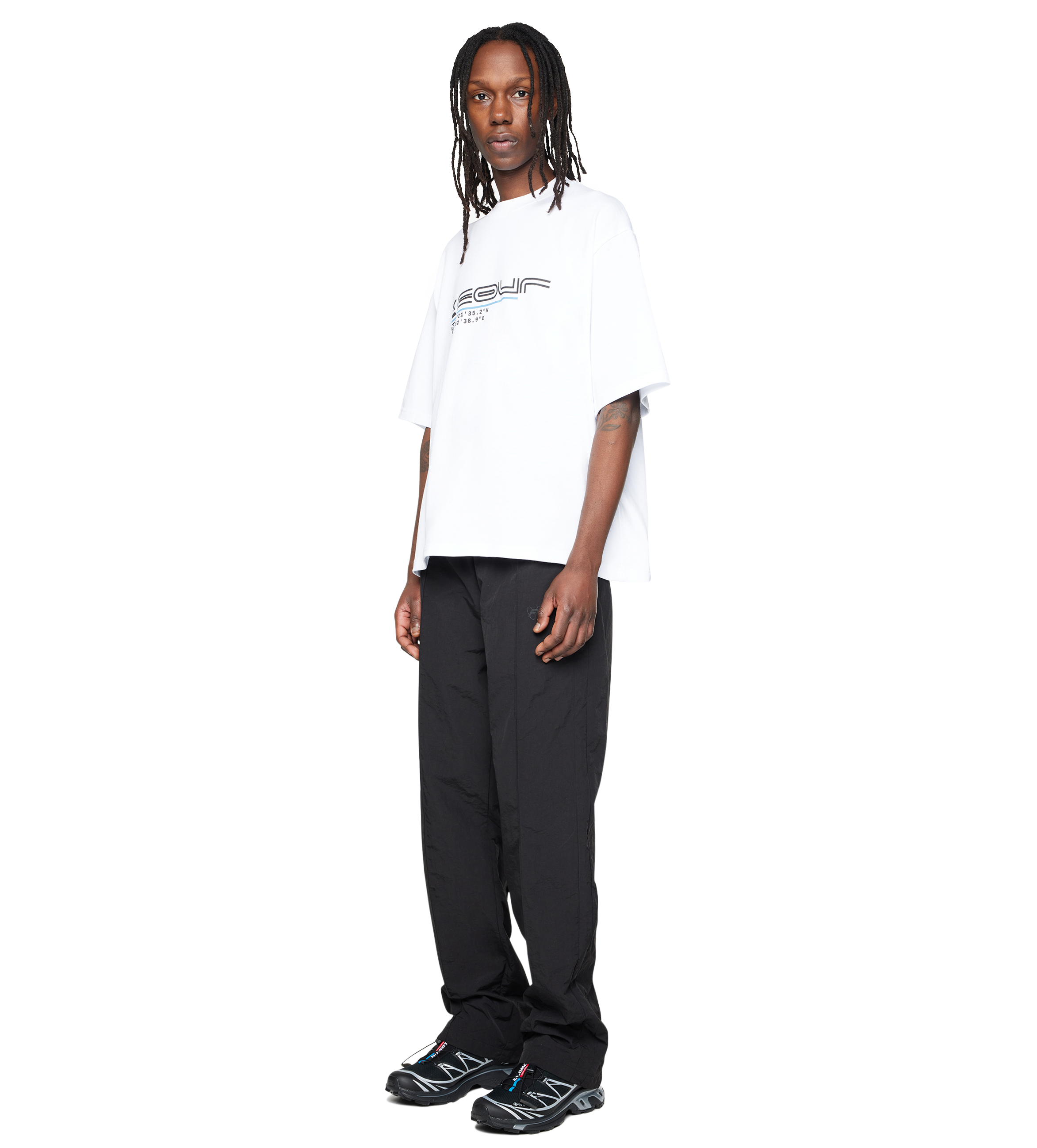 Topo Boxy T-Shirt White