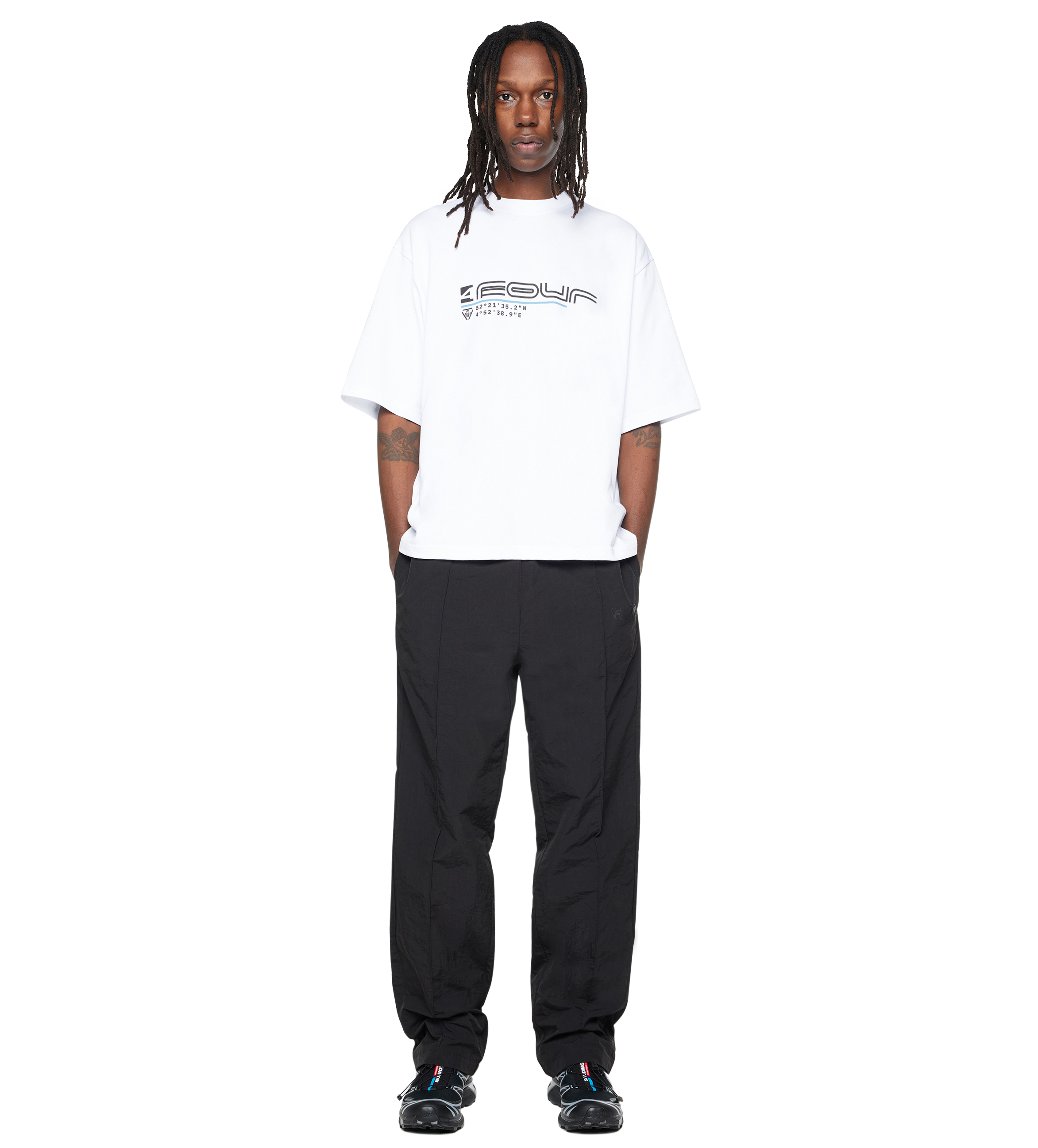 Topo Boxy T-Shirt White