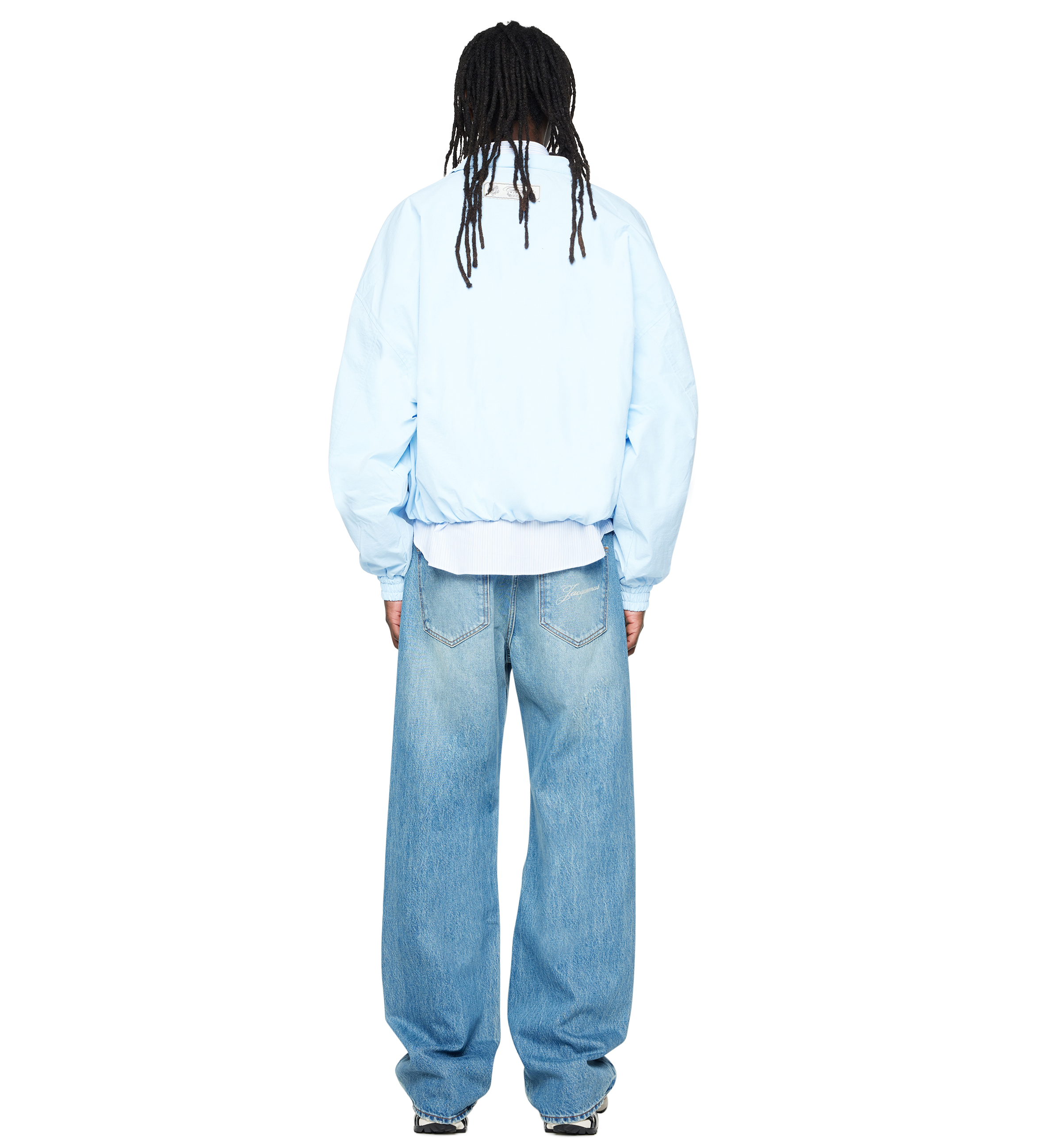 Script Track Jacket Ballad Blue