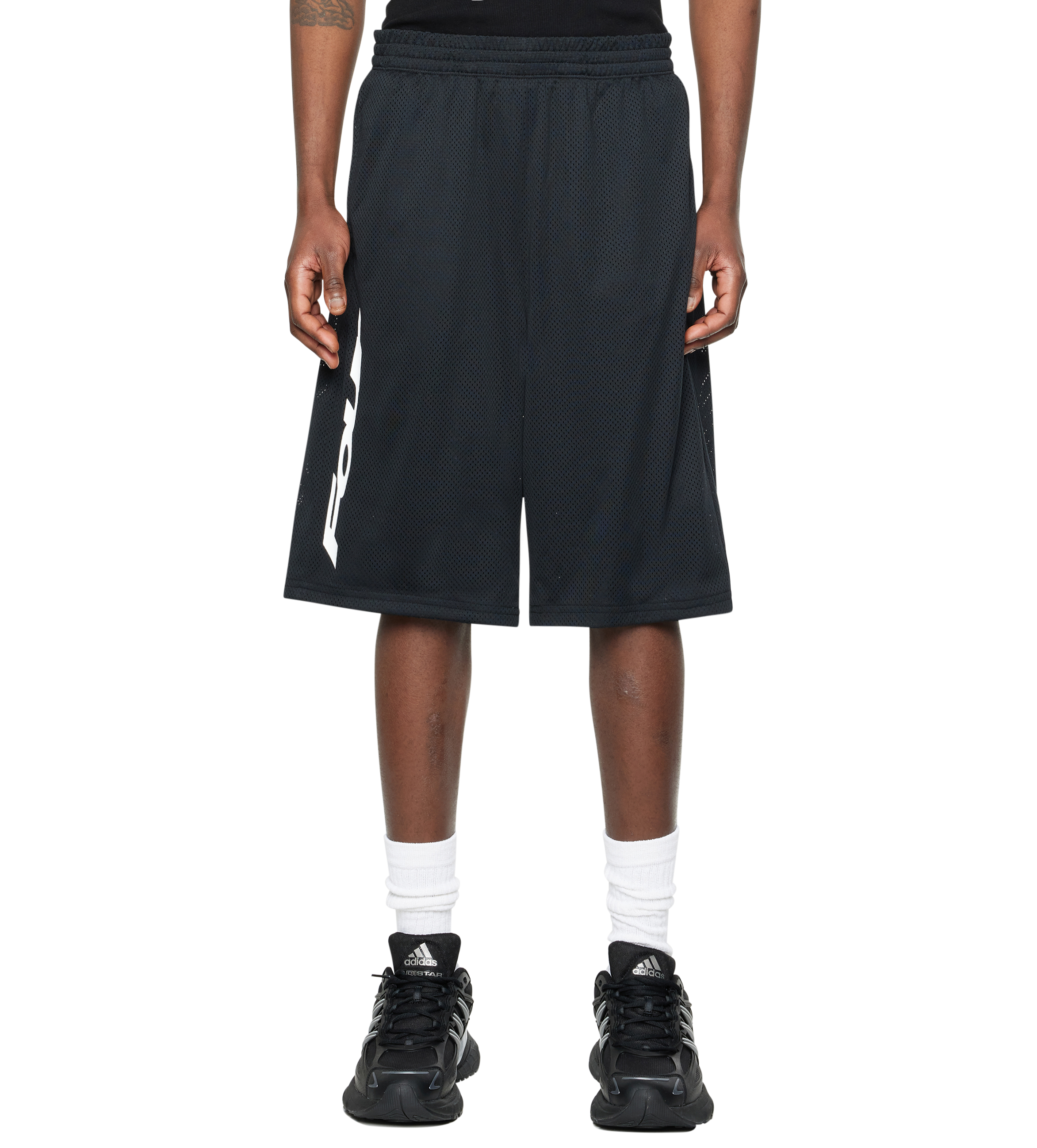 Logo Gym Shorts Black