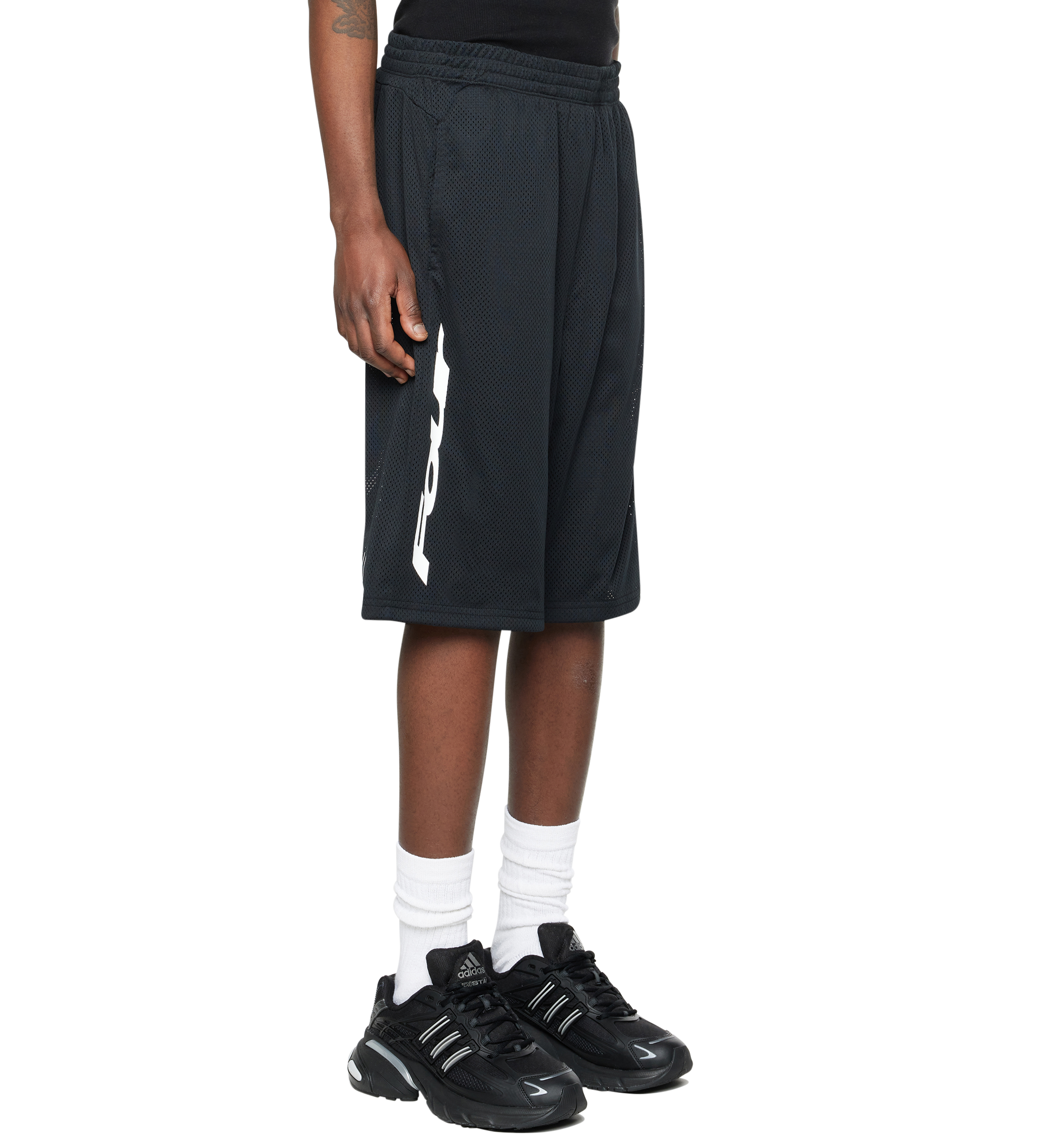 Logo Gym Shorts Black