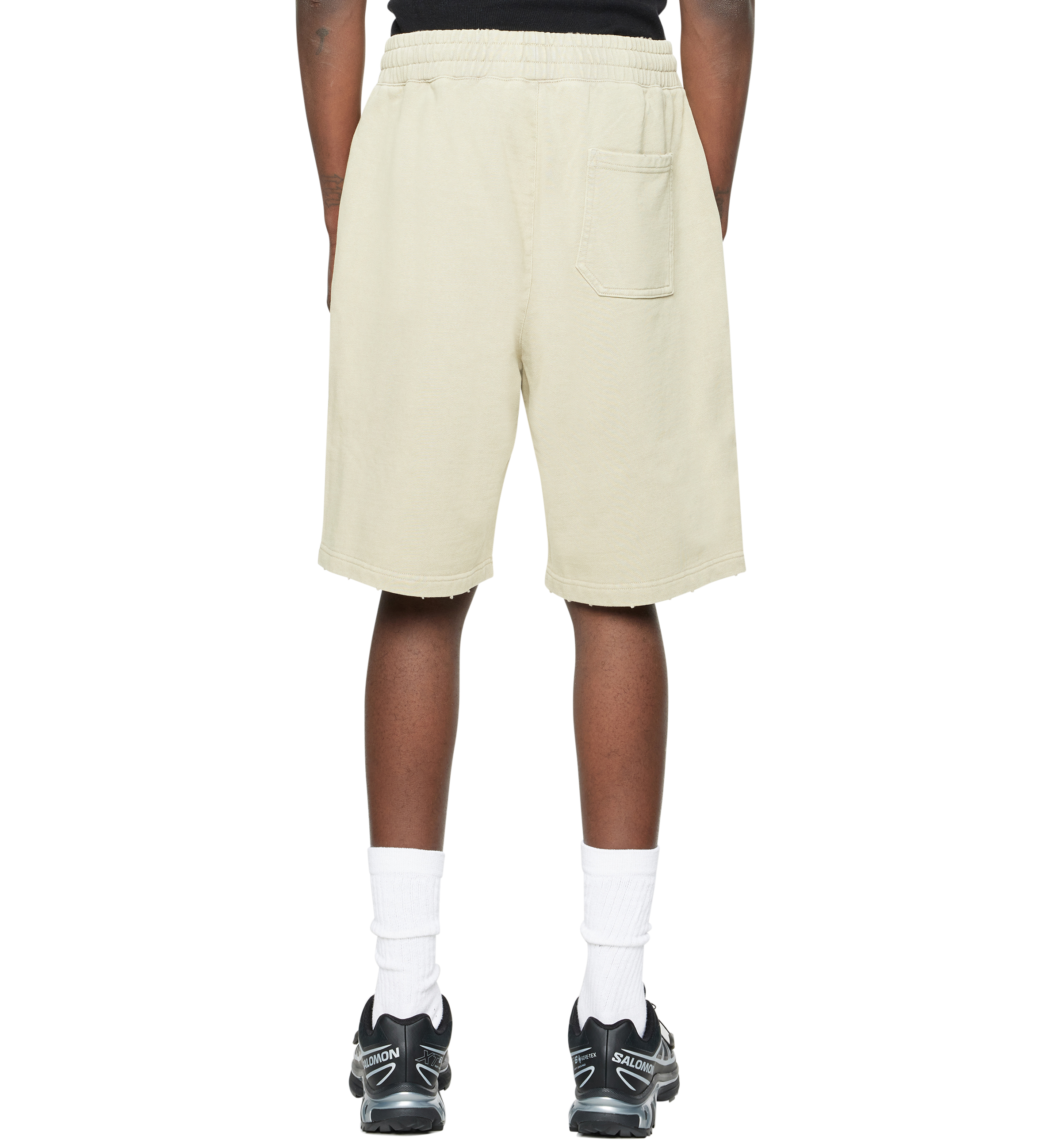 Circles Shorts Washed Oatmeal