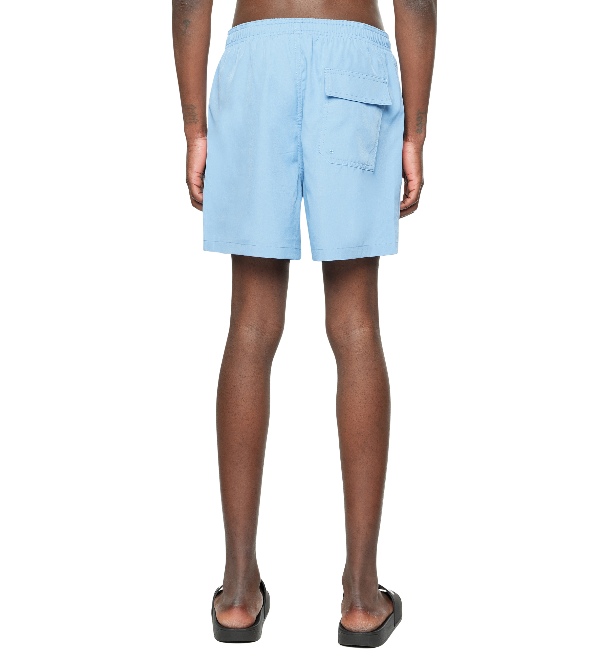 Topo Swim Shorts Faded Denim